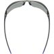 6. UVEX Equate Radbrille, schwarz/blau matt/verspiegelt blau