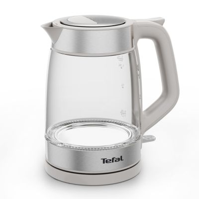 2. Tefal Wasserkocher KI605B30, 1,7 l, 2200 W, Grau, Silber, Transparent
