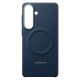 4. Samsung Carbon Magnet Case für Samsung Galaxy S26+ kompatibel mit MagSafe – Marineblau