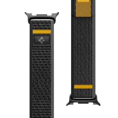 6. Spigen Athlex Air Strap für Samsung Galaxy Watch 40/44/46 mm - Schwarz und Gelb
