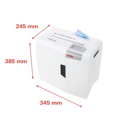 3. HSM Shredstar X5 Aktenvernichter, P-4 18L 4,5x30 mm