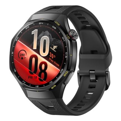 Huawei Watch GT 7 Pro, 3,73 cm (1,47 Zoll) AMOLED-Display, 46 mm Durchmesser, Digitalanzeige (466 x 466 Pixel), Touchscreen, Schwarz, WLAN, GPS