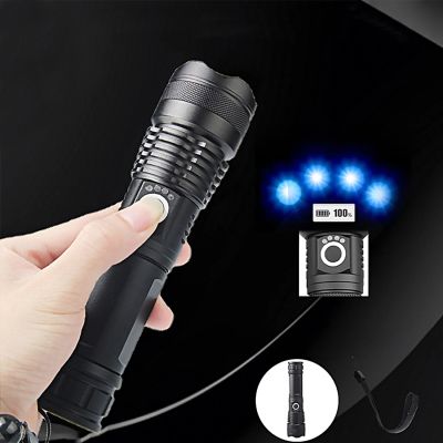 5. Wozinsky WLT-15W 15W 1500lm CREE IP65 Taktische Taschenlampe mit einstellbarem Lichtkegel - Schwarz