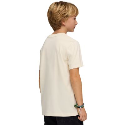 4. Puma ESS Small No. 1 Logo Centered Tee für Kinder Beige 692975 87