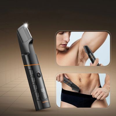 3. MAXGROOM LK-892 Multifunktionstrimmer mit austauschbaren Aufsätzen – schwarz
