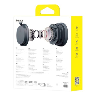 4. Baseus Bowie D05 Kabelloser On-Ear-Bluetooth-5.3-Kopfhörer – Schwarz