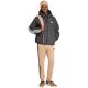 12. Herren adidas Essentials Climawarm 3-Streifen Isolierte Kapuzenjacke Schwarz JM4042