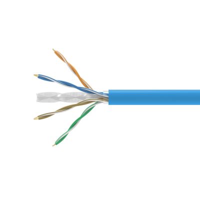 Installationsausrüstung Cat6A DCA U/UTP-Kabel 305 m Blau LSZH
