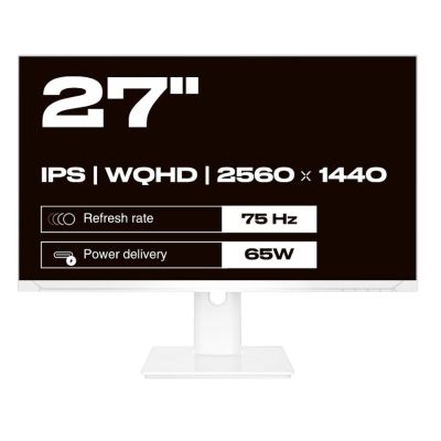 2. JAPANNEXT Monitor 68,5 cm JN-IPS270WQHD75F-C65W-HSP-W HDMI/DP WQHD