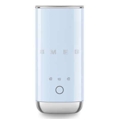 13. Smeg MFF02PBEU Milchaufschäumer/Milchwärmer, automatischer Milchaufschäumer/Milchwärmer, blau