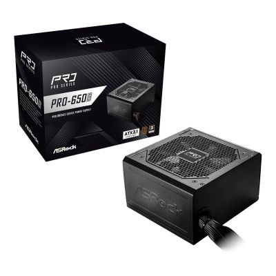 ASRock PRO-650B 650W 80 PLUS Bronze Netzteil