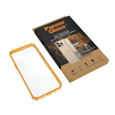 5. PanzerGlass ClearCase Antibakterielle, in Militärqualität zertifizierte Hülle für iPhone 13 Pro Max – Transparent Gelb