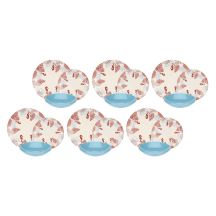 ROSE&TULIPANI SEABED Dinner-Set für 6 Personen