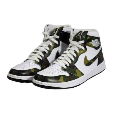 4. Air Jordan 1 High Golf Camo Herren-Sneaker - DQ0660-300