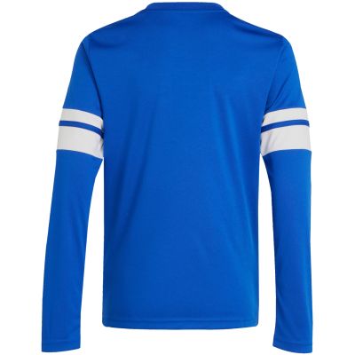3. adidas Squadra 25 Langarm-T-Shirt für Kinder, Blau JJ0046