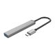 2. Orico AH-13 USB-C Hub Dockingstation 1x USB-A 3.0 + 3x USB-A 2.0 - Grau
