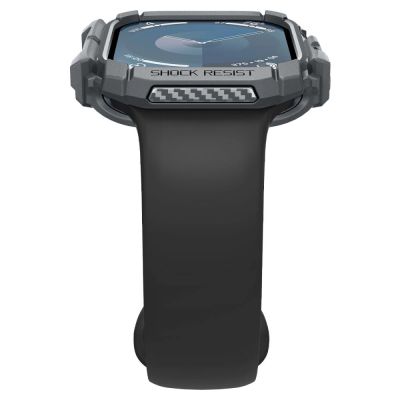 7. Spigen Rugged Armor Hülle für Apple Watch 10 46 mm – Grau