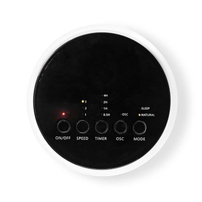 5. Nedis 50W Turmventilator weiß