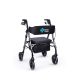 4. Marseille Vierrad-Rollator, Graphitfarbe RF-617/G REHAFUND