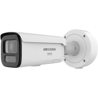 Hikvision Pro Series mit ColorVu DS-2CD2647G3-LIZS2UY/SL (2,8–12 mm) Industrielle Bullet-IP-Sicherheitskamera für den Innen- und Außenbereich, 2688 x 1520 px, Wand-/Pfostenmontage