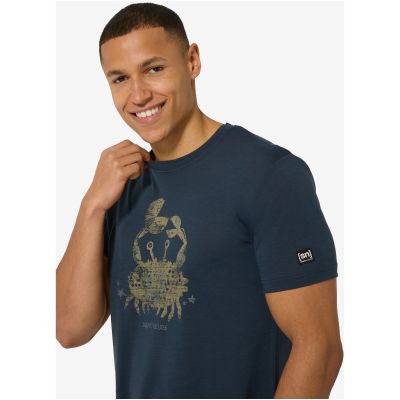 Herren-T-Shirt SUPER.NATURAL M MR CRAB TEE marineblau