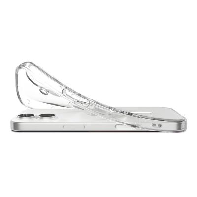 6. Spigen Liquid Crystal MagSafe Case für iPhone 17 - Klar und Weiß