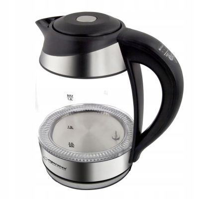 9. Esperanza SEINE EKK026 Wasserkocher (2200W 1,7l; schwarz)
