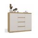 3. 2-türige Kommode mit 4 Schubladen, Artisan/Kaschmir
