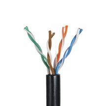 Q-LANTEC UTP-Netzwerkkabel Kat. 5e PE, für den Außenbereich, trocken, 305 m