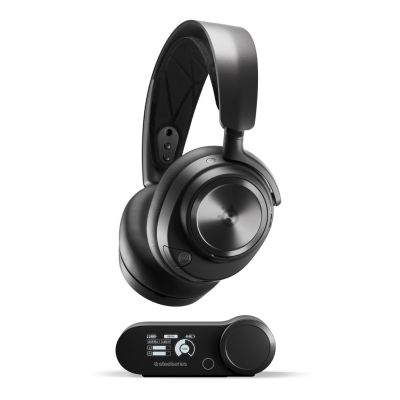 SteelSeries Gaming-Headset Arctis Nova Pro X Over-Ear mit Geräuschunterdrückung, kabellos