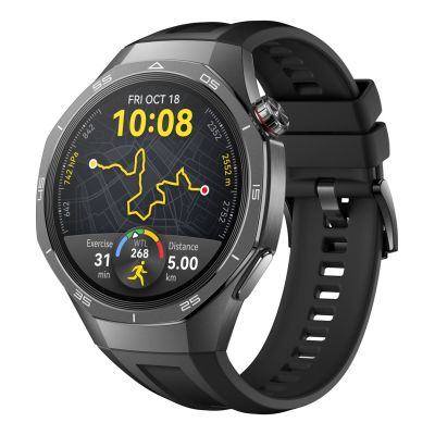 3. Huawei WATCH GT 5 Pro 46 mm | Smartwatch | GPS (Satellit) | AMOLED | 1,43 Zoll | Schwarz