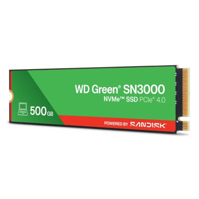 5. WD Green SN3000 500GB M.2 NVMe WDS500G4G0E SSD