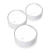 TP-Link DECO X50-PoE Router (3er-Pack) Mesh Dualband (2,4 GHz/5 GHz) Wi-Fi 6 (802.11ax) Weiß