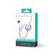5. Joyroom Colourful Series S-A40-Kabel, einziehbares 3-in-1-USB-A - USB-C / Lightning / Micro-USB 1 m - Lila
