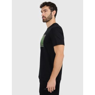 5. Herren-T-Shirt mit Aufdruck, regulär, Größe 4F 4FRAW25TTSHM3612-20S