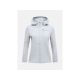PEAK PERFORMANCE W Trail Polartec Power Grid Zip Hoodie für Damen, Grau