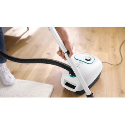 18. Bosch Series 4 BGB41HYG1H Staubsauger mit Beutel (600W; Weiß)