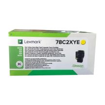 Lexmark Toner 78C2XYE Gelb
