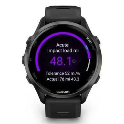 4. Garmin Forerunner 970 3,56 cm (1,4") AMOLED Digital 454 x 454 px Touchscreen Schwarz, Gelb WLAN GPS