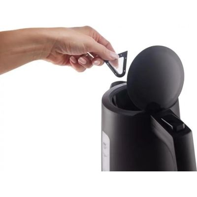 Gorenje K17OPB | Wasserkocher | Elektrisch | 2200 W | 1,7 l | Kunststoff | 360° drehbarer Sockel | Schwarz