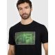 4. Herren-T-Shirt mit Aufdruck, regulär, Größe 4F 4FRAW25TTSHM3612-20S