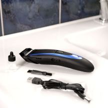 ELDOM Haarschneider MG11U RAZOR, Akku-/Netzbetrieb, Trimmer, Längeneinstellung