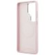 7. Karl Lagerfeld Saffiano KC Metal Logo MagSafe Hülle für Samsung Galaxy S26 Ultra - Pink