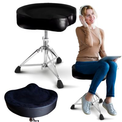 DNA THRONE Schlagzeughocker, 1 Sitz für Schlagzeuge
