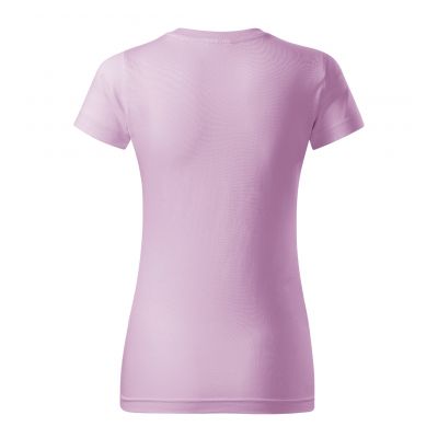 3. Damen Basic T-Shirt (Orchidee)