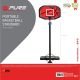 3. PURE 2 IMPROVE VERSTELLBARES BASKETBALLSET 1,90-3,04M