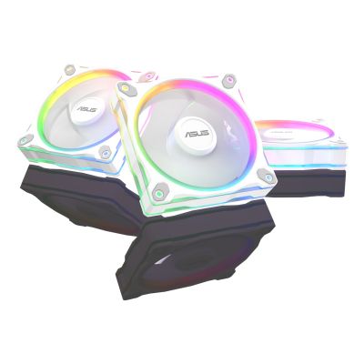 2. ASUS PRIME MR120 Lüfter ARGB Reverse White