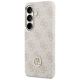 2. Guess 4G Strass-Rundlogo MagSafe Hülle für Samsung Galaxy S26 - Pink