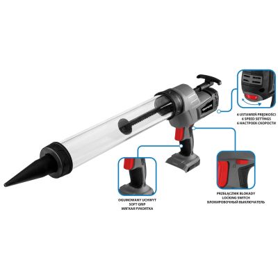 7. Graphit 58GE115 Silikonpistole