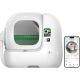3. PETKIT Max Pro 2 Intelligente, automatische, selbstreinigende Katzentoilette, Weiß